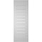 Ekena Millwork Vertical Surface Mount PVC Gable Vent: Functional, w/ 2"W x 2"P Brickmould Sill Frame, 12"W x 34"H GVPVE12X3403SF - alternate 5